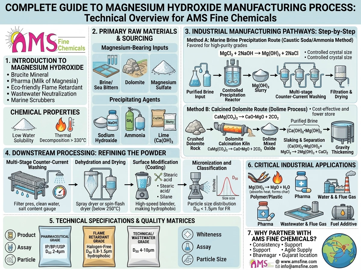 Complete Guide to Magnesium Hydroxide Manufacturing Process