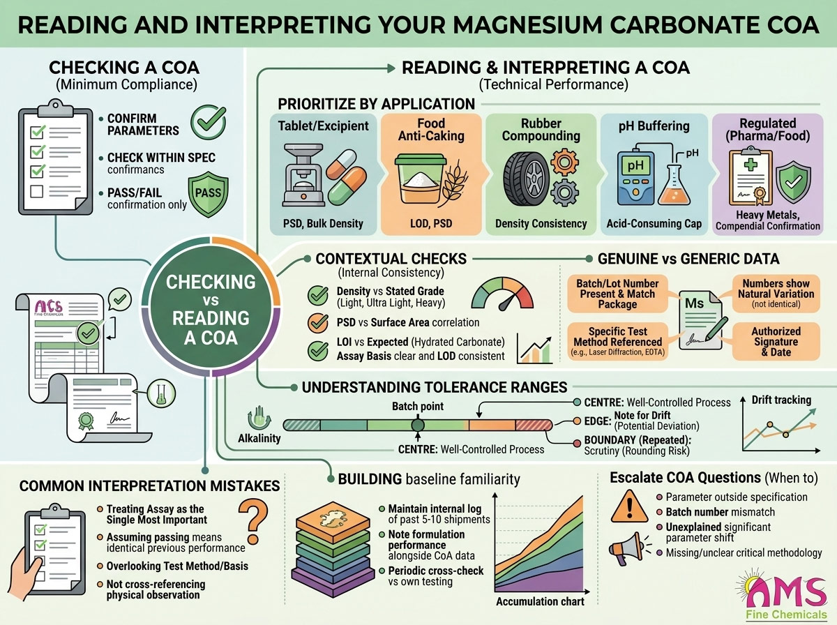 Magnesium Carbonate COA: Understanding the Most Important Quality Parameters