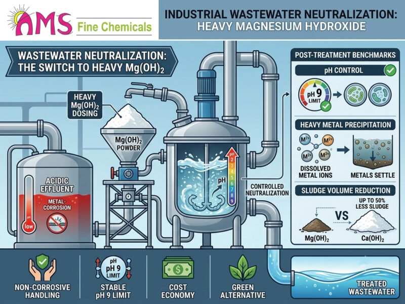 Heavy Magnesium Hydroxide for Industrial Wastewater Neutralization