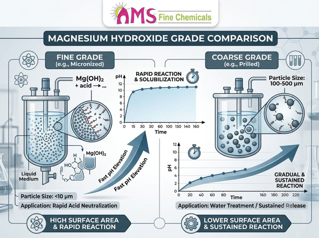 Magnesium Hydroxide Particle Size and Reaction Rate: A Technical Comparison